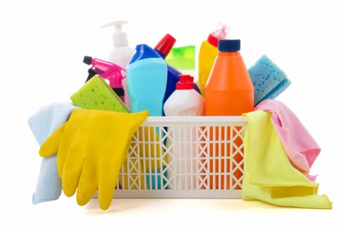Professional Maidavale carpet cleaners working on stain and odor removal