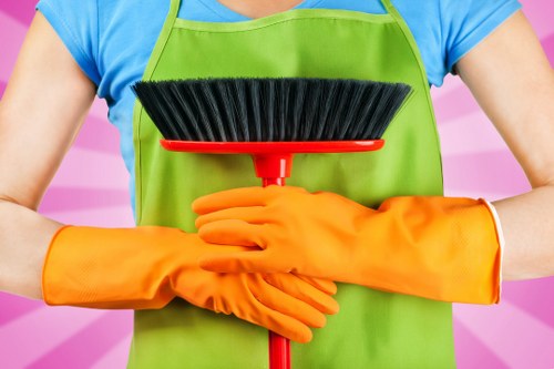 Detailed kitchen and cupboard cleaning before moving into a Maidavale property