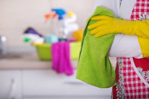 Detailed post-construction dust removal in a Maidavale property