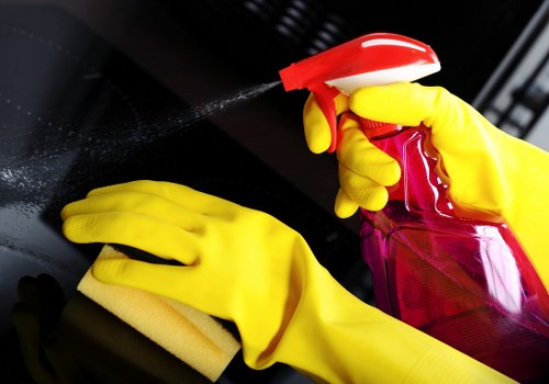 Preparation and cleaning tools for a Maidavale home cleaning visit