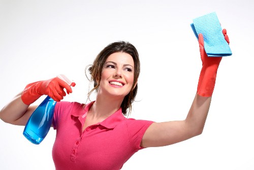 Deep kitchen and bathroom cleaning for a Maidavale property