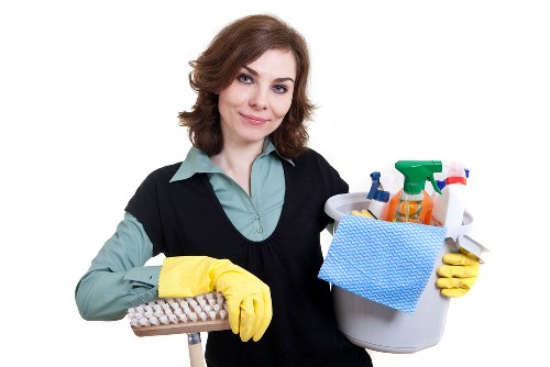 Odour removal treatment for pet stains on a fabric sofa